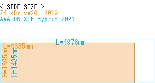 #Z4 sDrive20i 2019- + AVALON XLE Hybrid 2021-
